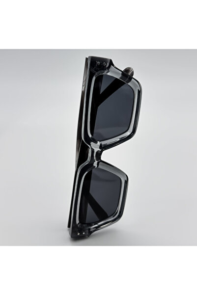 NOCTURNA FRAMES Block - Grey Oversized Sunglasses