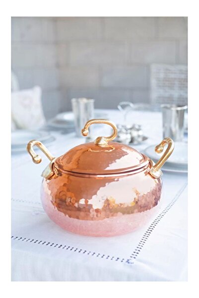 Bakır Concept Copper Pot Set Chubby Model