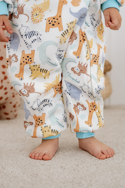 Lilabio Kız Erkek Çocuk 1.5-2 Tog Desenli Uyku Tulumu