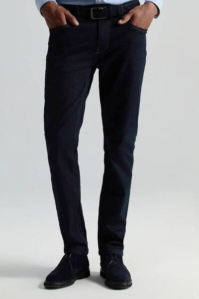 Hemington Slim Fit Lacivert 5 Cepli Denim Pantolon