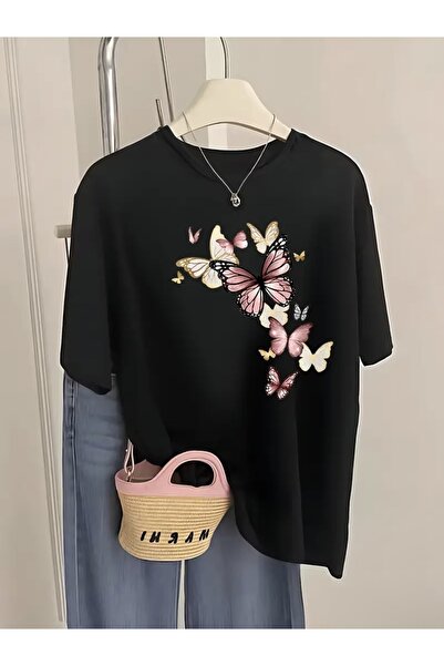 FUFLUNS ФУТБОЛКА З МЕТЕЛИКОМ, ОВЕРСІЗ, УНІСЕКС, ЖІНОЧА/ЧОЛОВІЧА, З ВЕЛОСИПЕДНИМ КОМИРОМ