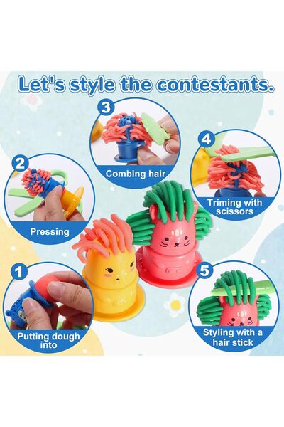 Joynix Creative Plasticine Set with Conveyor Belt, Characters, Catapult and Accessories