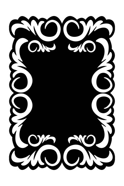 Homefesto Dekoratif Yıkanabilir Kaydırmaz Ince Modern Kaymaz Taban Halı