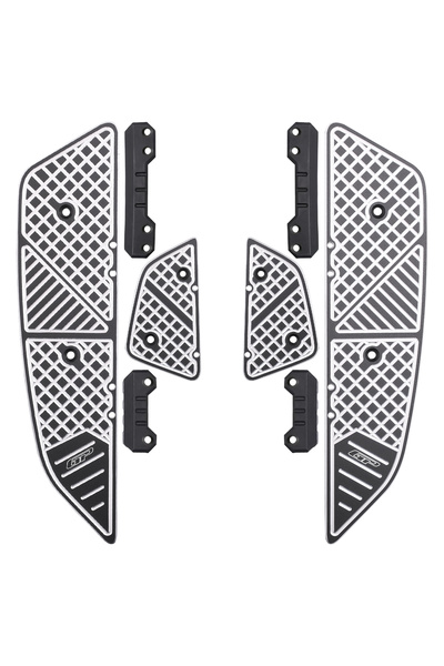 GP KOMPOZİT GP Kompozit Honda PCX 125 2025 Uyumlu Basamak Alüminyum Siyah