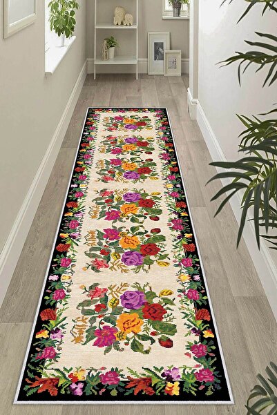 Homefesto Special Design Soft Surface Non-Slip Base Cutting Runner - Hallway Carpet