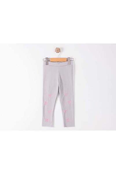 NIMBLECO Kurdale Embroidered Shardon Luxury Leggings for Girls with Extra Flexible Ribbed Texture