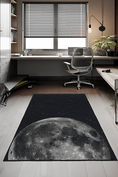 Homefesto Dekoratif Özel Tasarım Yıkanabilir,İnce, Kaymaz Tabanlı, Modern Gen...