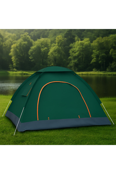 TEHNOSHOP Camping tent 2-3 people, foldable, waterproof, UV protection