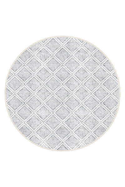 Homefesto Modern Dekoratif Yıkanabilir Kaymaz Taban Halı – İnce, Yumuşak Salo...