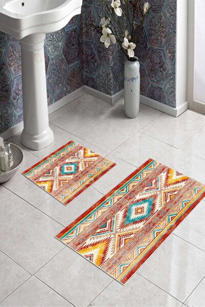 Homefesto Ψηφιακό αντιολισθητικό πλενόμενο χαλί σαλονιού Χαλί κουζίνας Χαλί δ...