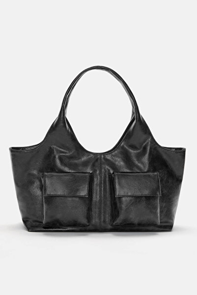 Pull & Bear Çok cepli tote çanta