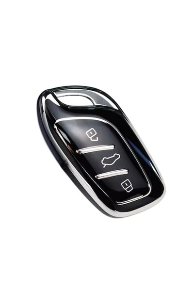 OEM Husă cheie pentru mașini MG - Negru lucios