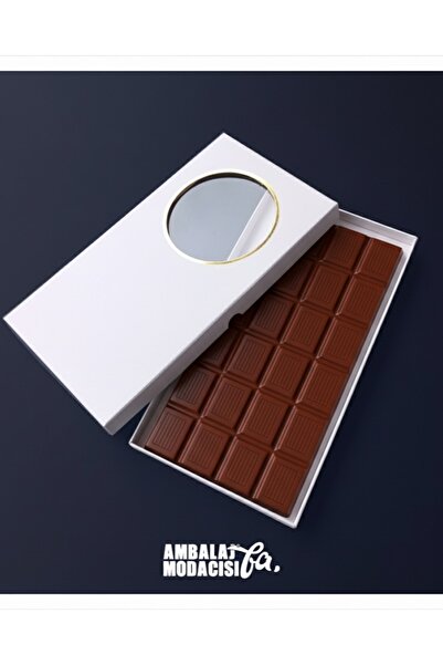 Ambalaj Modacısı Tablet Çikolata Kutusu 25 Adet Gold Shıne ( Super Gırl ) ( 1...