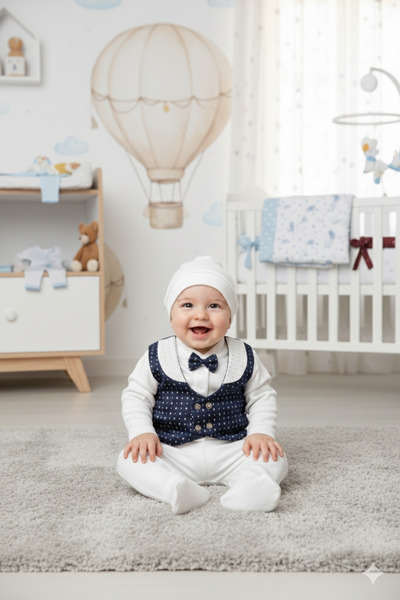 Harry&Millie مجموعة استحمام للأطفال من عمر 0 إلى 6 أشهر - هدية لحديثي الولادة