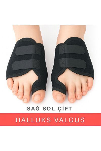 UYDEE Çift Ayak Baş Parmak Kemiği Çıkıntısı Düzeltici Halluks Valgus Gece Ateli Ortopedik Kemik Koruyucu
