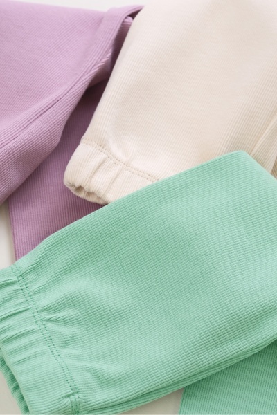 Bondberro 3'lü Takım Kaşkorse Bebek Ve Çocuk Tayt 0-6 Yaş