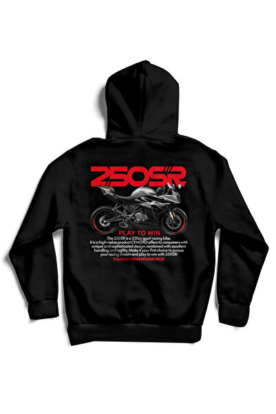 Butik 250SR Siyah Hoodie