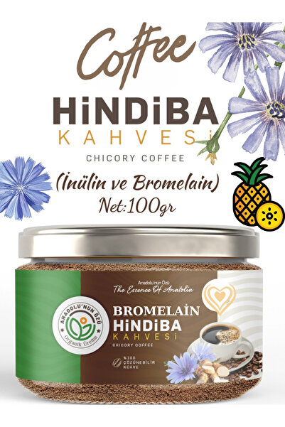 anadolu'nun özü organik üretim HİNDİBA Bromelain Kahvesi