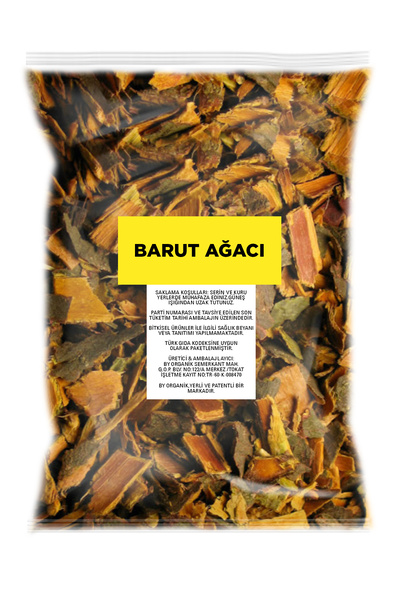 BY ORGANİK BARUT AĞACI KABUĞU 100 GR