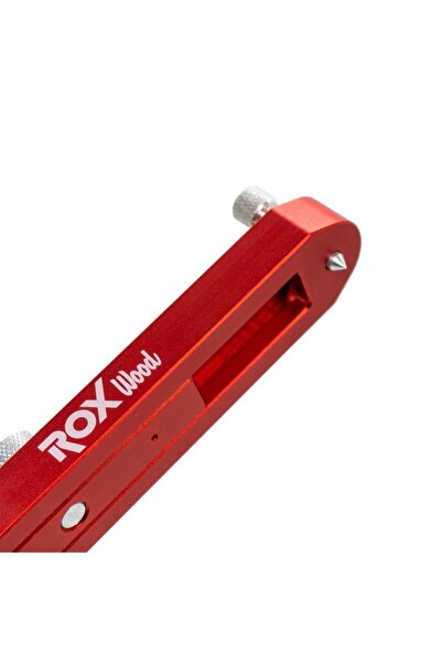Rox Wood 0165 Aluminum Circular Marking Ruler for Wood