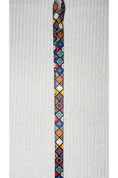 Staffy Etnik Desen Boyun Askı Ipi Ve Kartlık