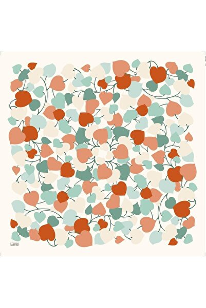 Armine Mekani ekru Sa deznom šal 6083-04