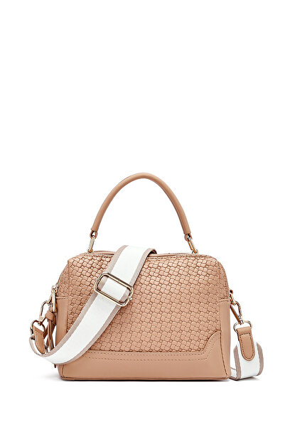 Derimod Women's Mink Printed Long Strap Shoulder Bag 25Sbd263626