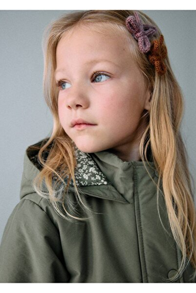 MANGO Baby Kapüşonlu trençkot