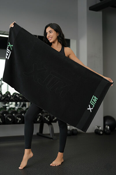 XJIM Спортивний рушник та рушник для ванної кімнати 70x140 | Швидковисихаючий, поглинаючий, м'який та міцний бавовняний рушник