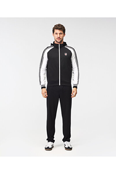 Kartal Yuvası BEŞİKTAŞ ERKEK KAPÜŞONLU FERMUARLI SWEATSHIRT 7526216T3