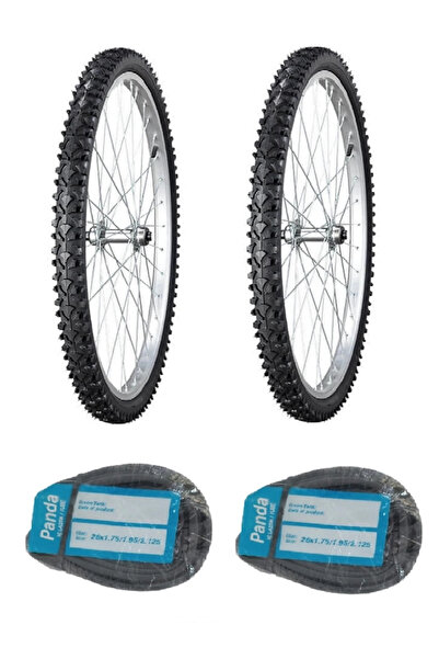 IRC 26 Jant 26x1.95 B56 Bisiklet Dış Lastiği X 2 Adet + Panda İç Lastik Seti