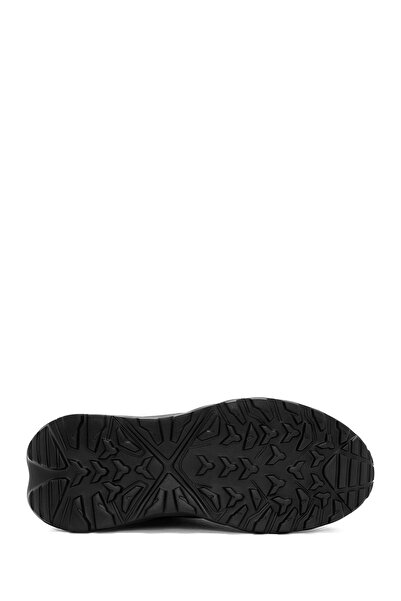 Derimod Erkek Siyah Bağcıklı Kalın Tabanlı Kumaş Sneaker 24WFD690014