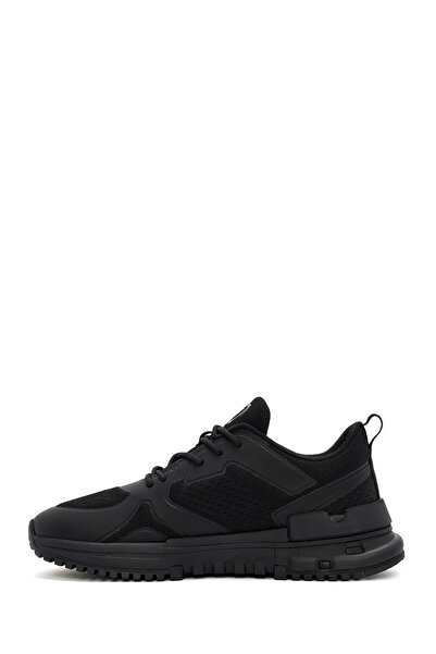 Derimod Zero Erkek Siyah Bağcıklı Kumaş Sneaker 24WFD690414