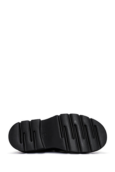 Derimod Erkek Siyah Deri Casual Loafer 24WFD720022