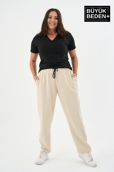Superlife Γυναικείο Φούτερ Plus Size Slim SPR25BEAK52