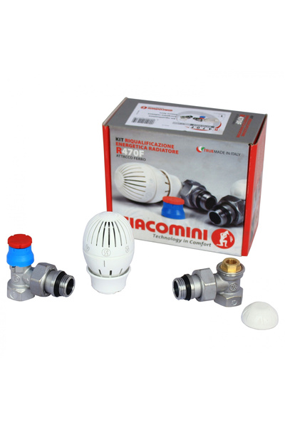 GIACOMINI Set de robinet termostatic R470F, 1/2