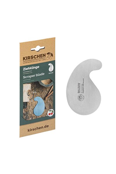 Kirschen 3802000 Ahşap Kazıyıcı Sistre Kuğu Boyunlu Kenar 0.8 mm