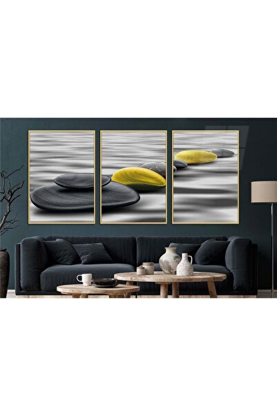 seninürünün Σετ 3 τεμαχίων με θέμα την τέχνη της εκτύπωσης σε πραγματικό γυαλ...