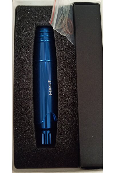 MAST WQ367-3 Pen Rotary Dövme Ve Kalıcı Makyaj Kalemi Mavi Blue Renk