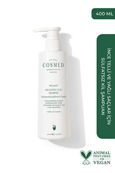 COSMED Hair Guard Balancing Clay Shampoo 400 ml