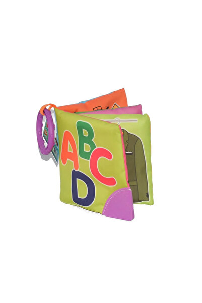 BABYCİM Hışırtılı İlk Harflerim - Bebek Aktivite Kitabı