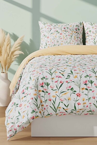 Rivaİstanbul Set cuvertură de pilota unică Botanical Bumbac