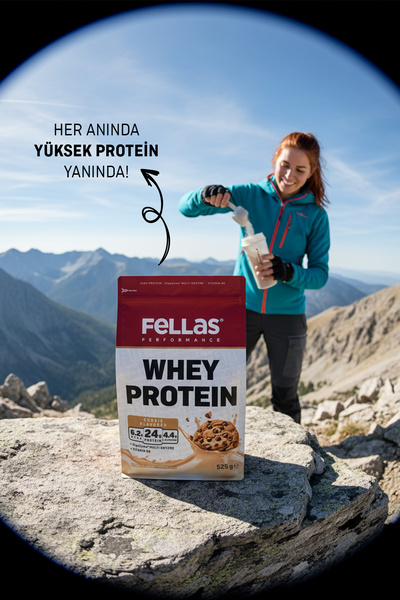 Fellas Whey Protein Tozu Kurabiye Aromalı 525g