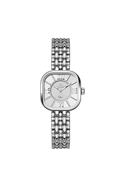 Raymond Rym-211503 Retro Square Steel Women's Watch - 2 Years Warranty Silver...