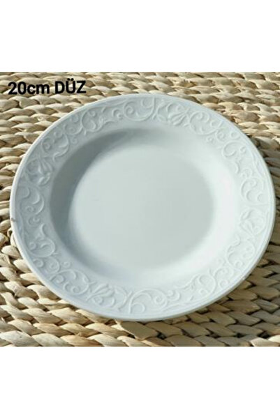 Güral Porselen BHD20DU Bahar Düz Tabak 20 Cm 6 Lı