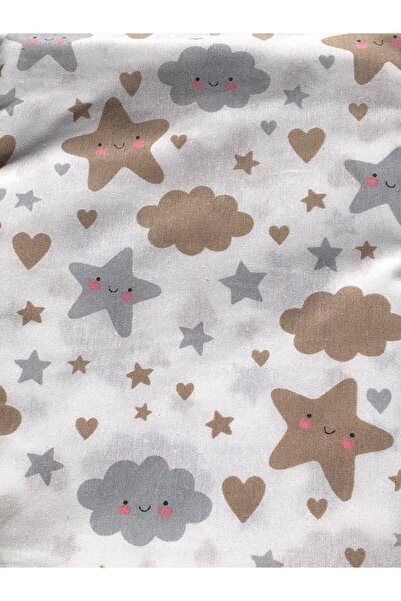 Ozz Baby Baby Crib, Mother's Side, Park Crib; Newborn 100X150 Bedding Set 70% Cotton 30% Polyemid