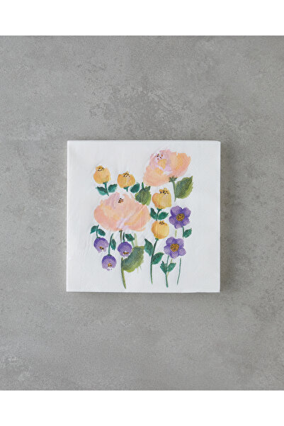 English Home Florset 20'li Kağıt Peçete 33x33 cm Renkli