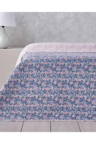 English Home Floral Cascade Tek Kişilik Çok Amaçlı Örtü 160x220 cm Pembe