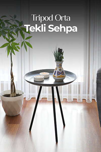 hemetalaksesuar Tripod Orta Tekli Sehpa