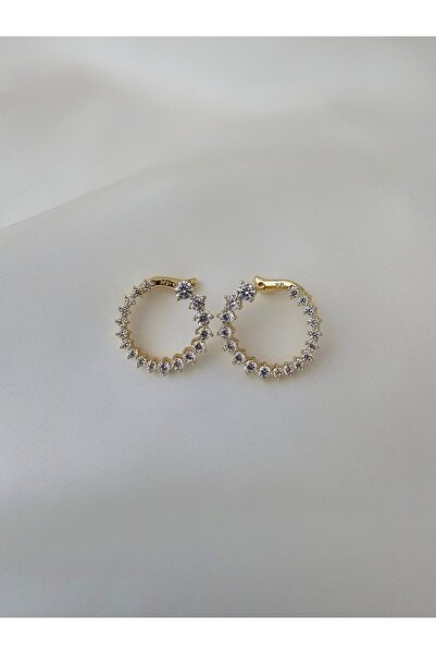 Zivazer Store Women's Steel Tarnish Xuping Stone Earrings